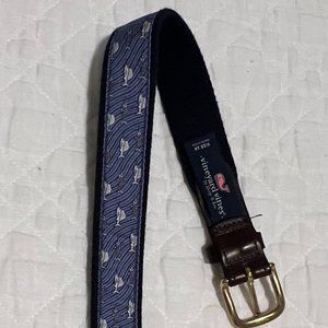 Vineyard Vines Boys belt in blue